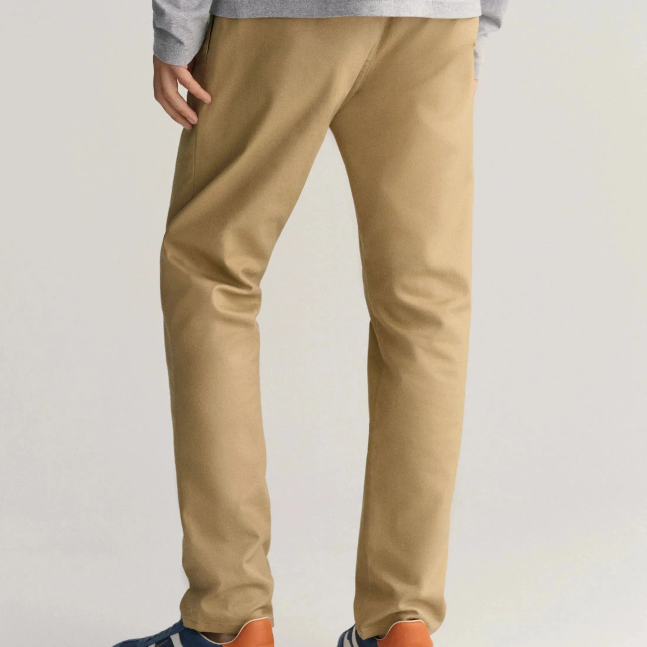 GANT Slim Fit Tech Prep™ Chinos In Dark Khaki