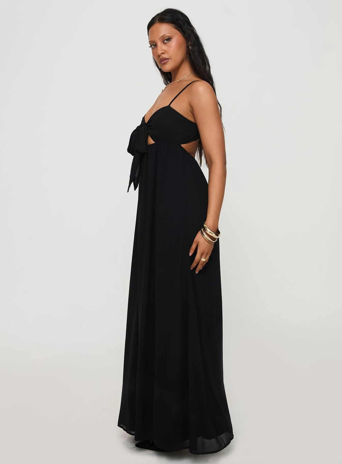 Granno Maxi Dress Black