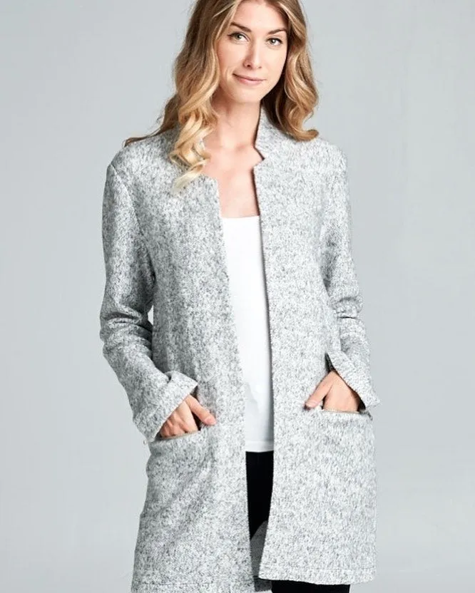 Grey Wool Coat