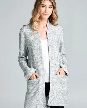 Grey Wool Coat