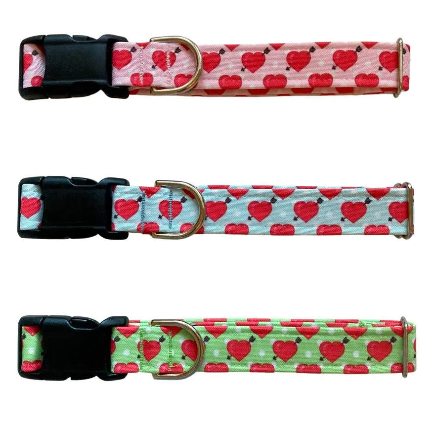 Hearts Collar Pink