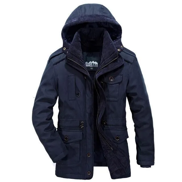 Heren Parka Warm en Robuust