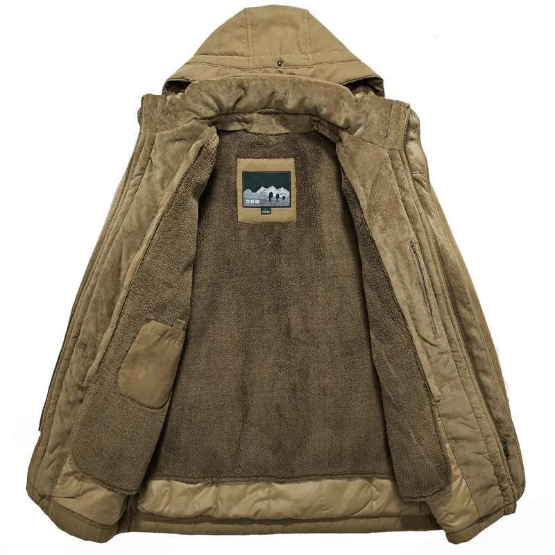 Heren Parka Warm en Robuust