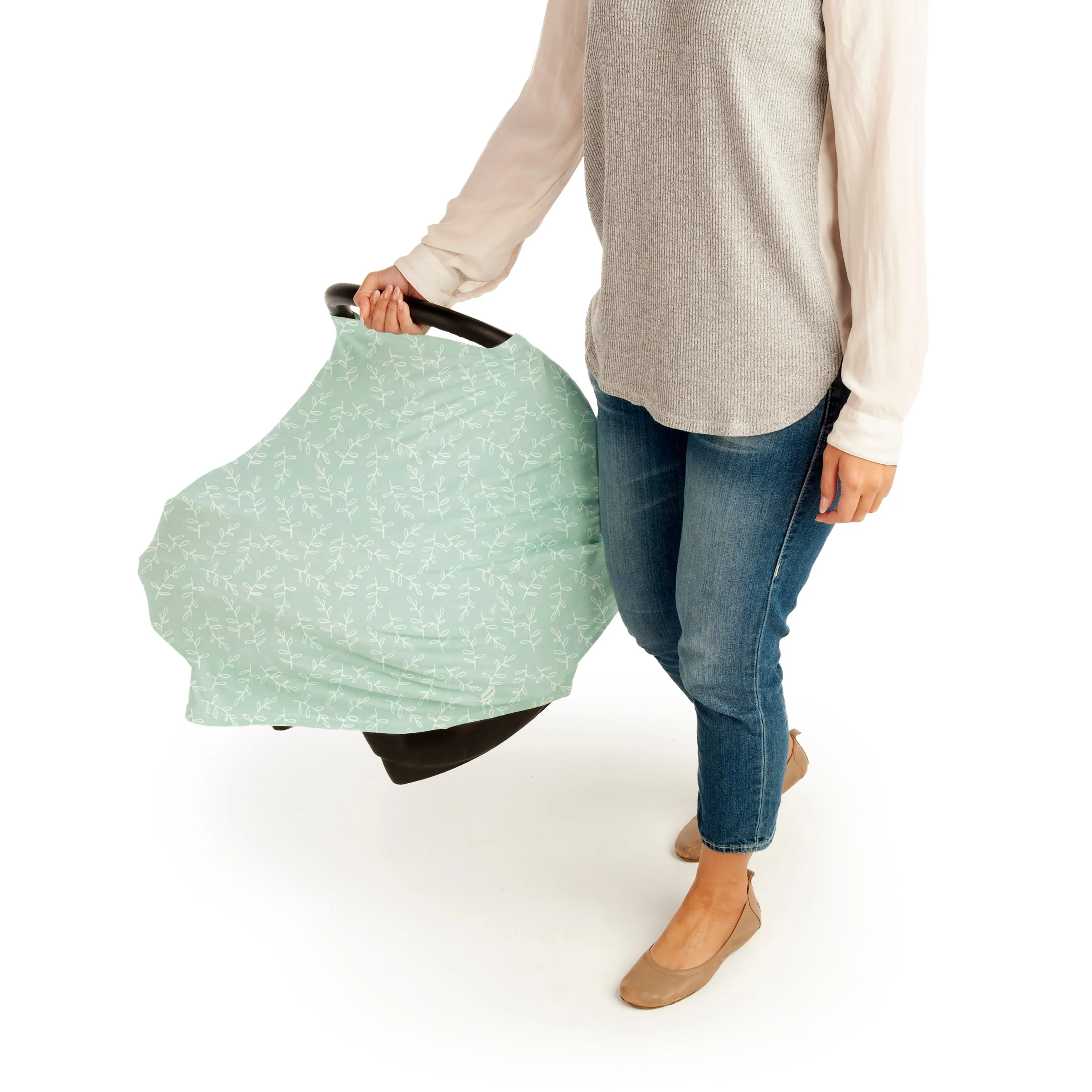 Ingenuity Good to Go 4-in-1 Multi-Use Cover, Fern