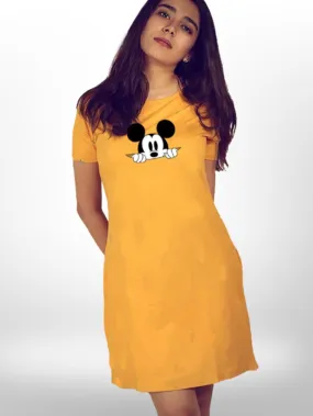 Innocent Hidden Puppy Long T-shirt For Women's