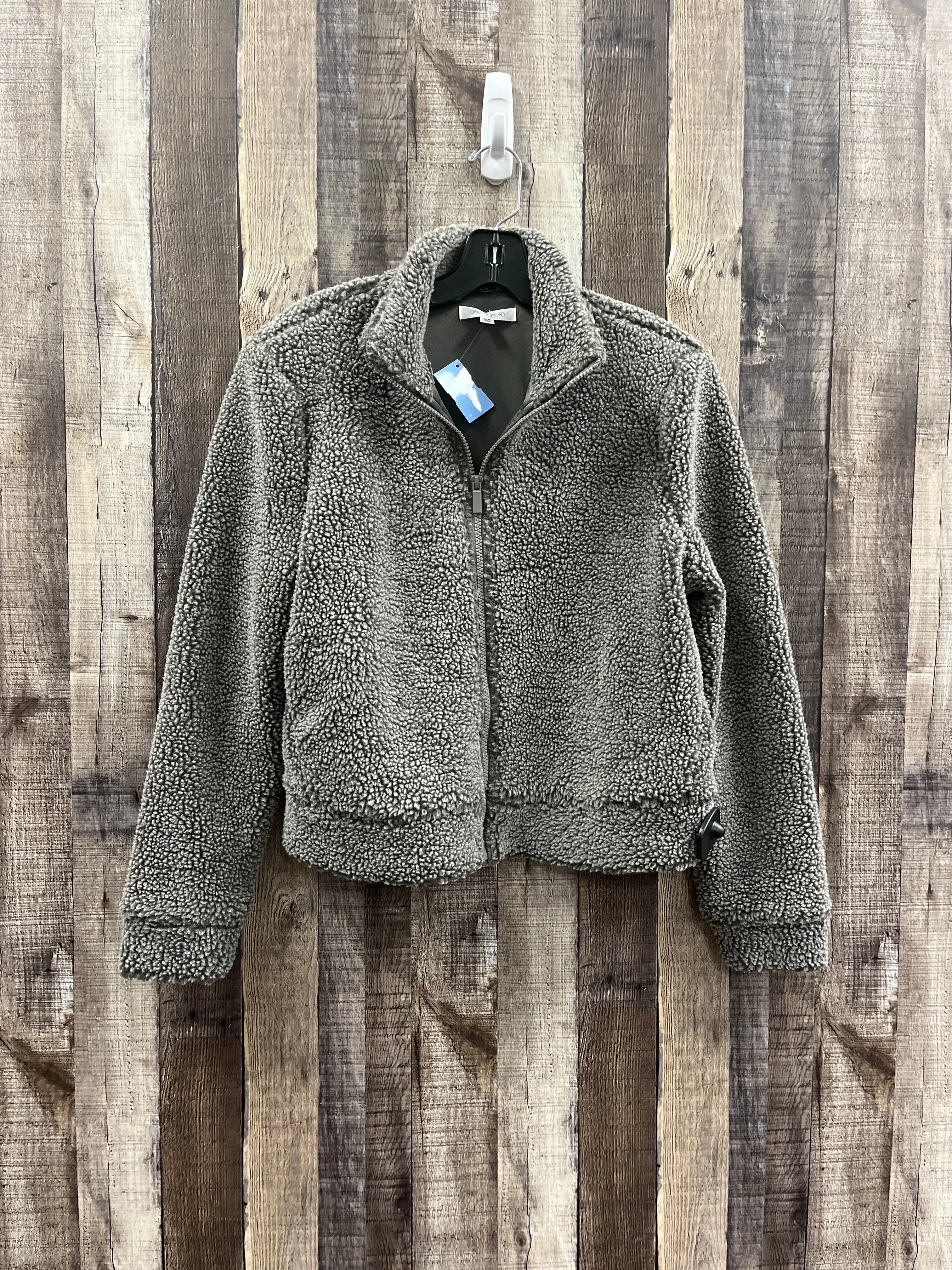 Jacket Fleece By Cme In Grey, Size: M