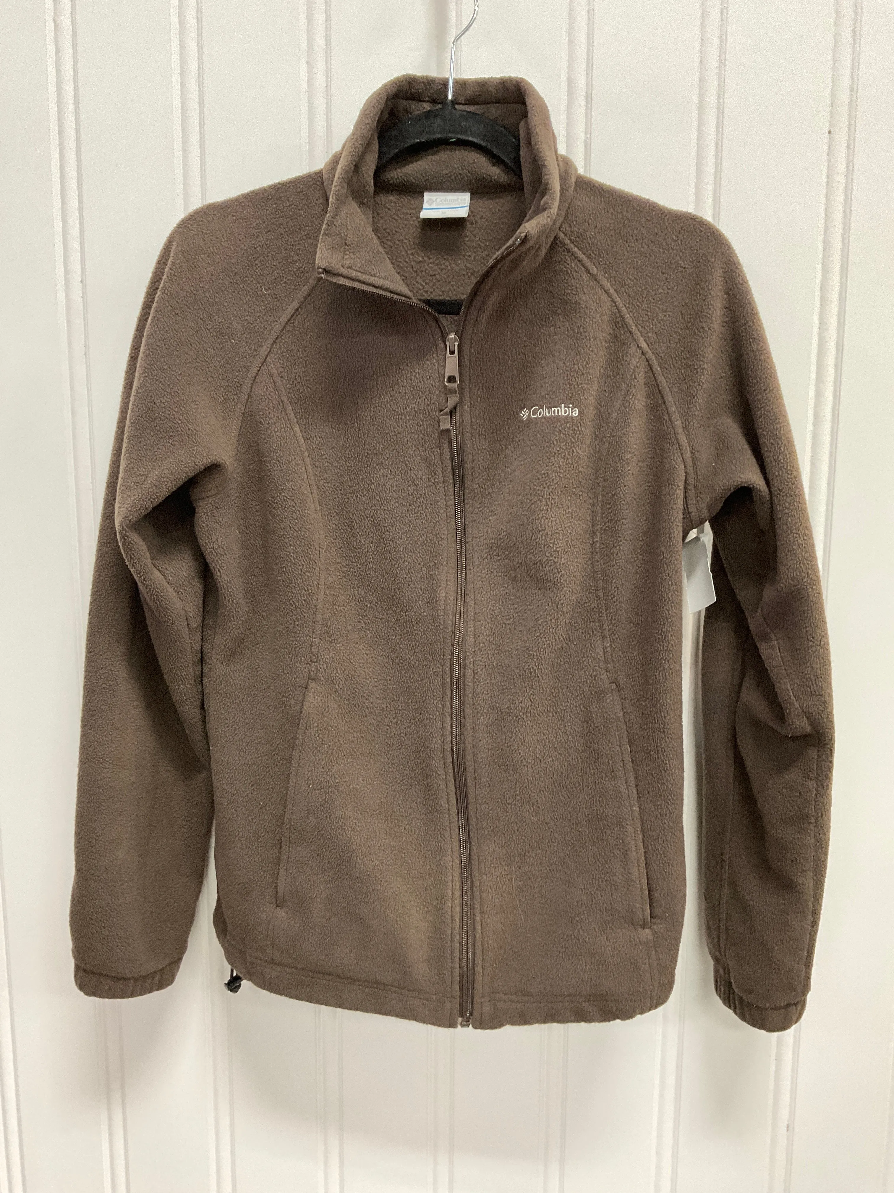 Jacket Fleece By Columbia In Brown, Size:M