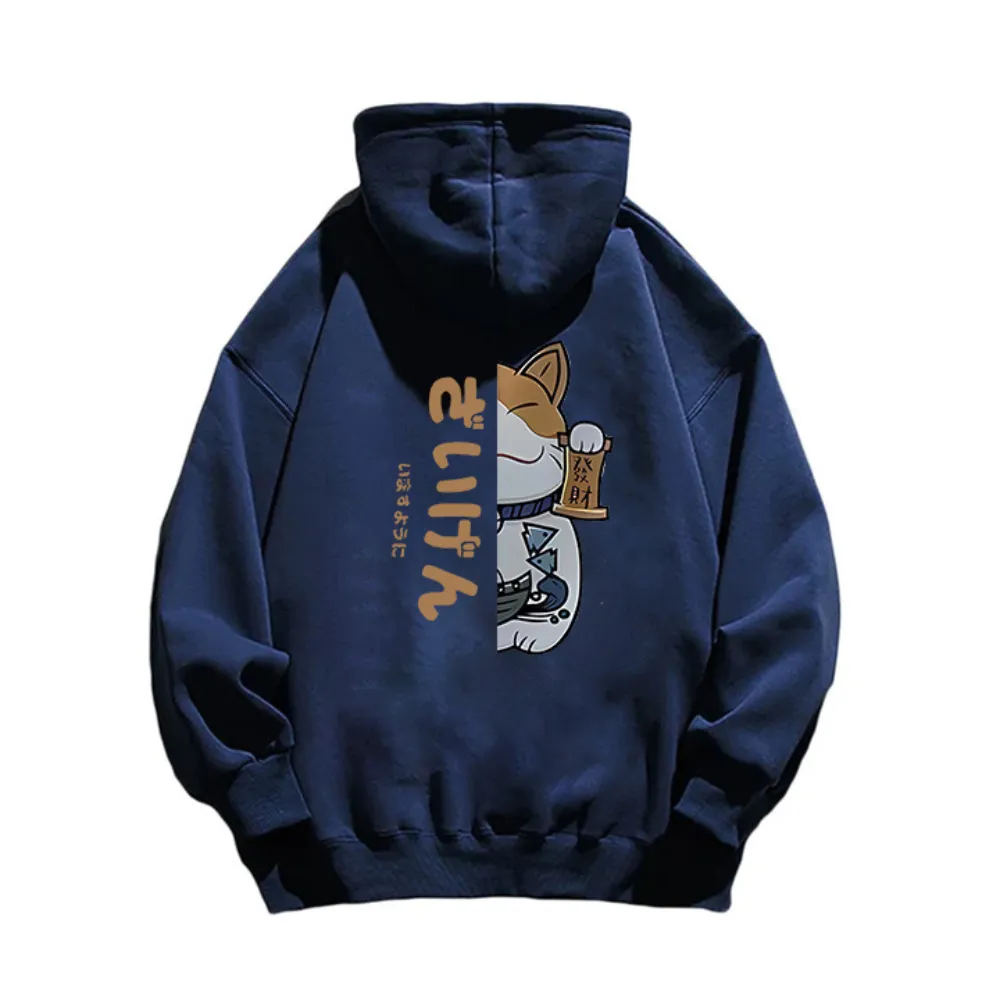 “Japanese Lucky Cat” Hoodie