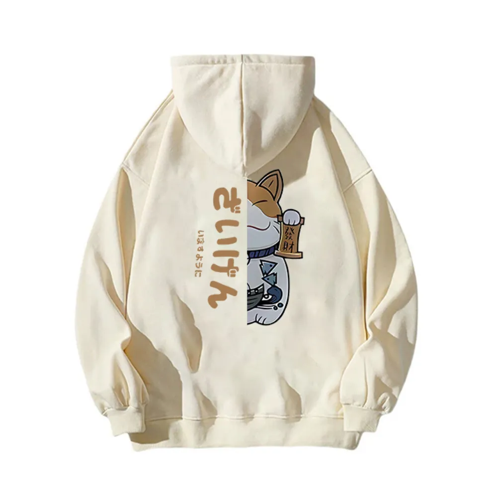“Japanese Lucky Cat” Hoodie