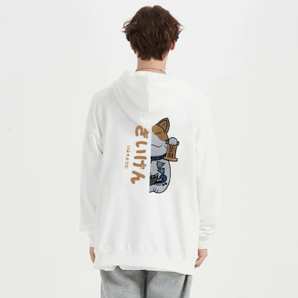 “Japanese Lucky Cat” Hoodie