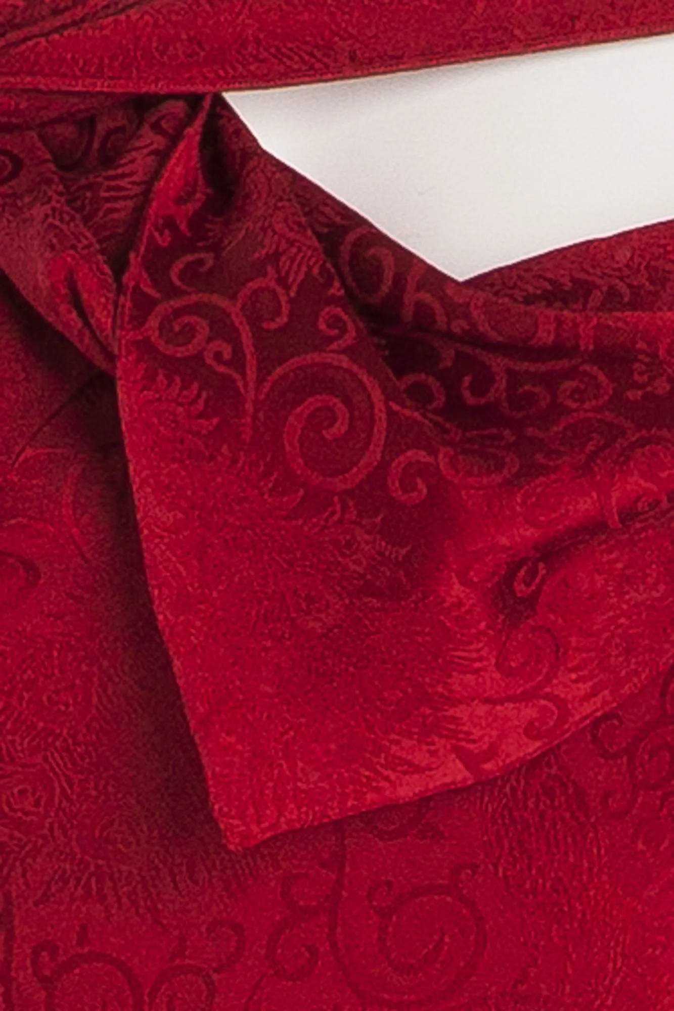 John Galliano - Burgundy Silk Dress - FR 38