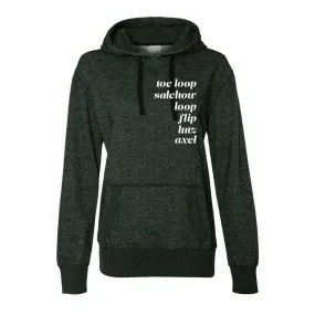 Jumps Women's French Terry Glitter Hoodie