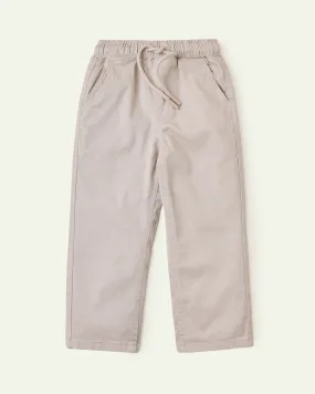 Khaki Pull Up Chinos