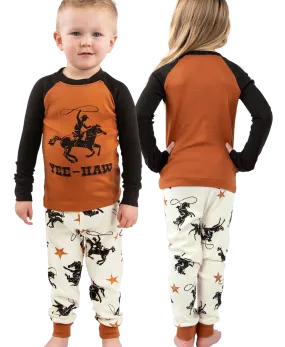KID'S YEE HAW PAJAMA SET