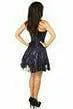 Lavish Purple Lace Corset Dress