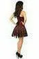 Lavish Red Lace Corset Dress