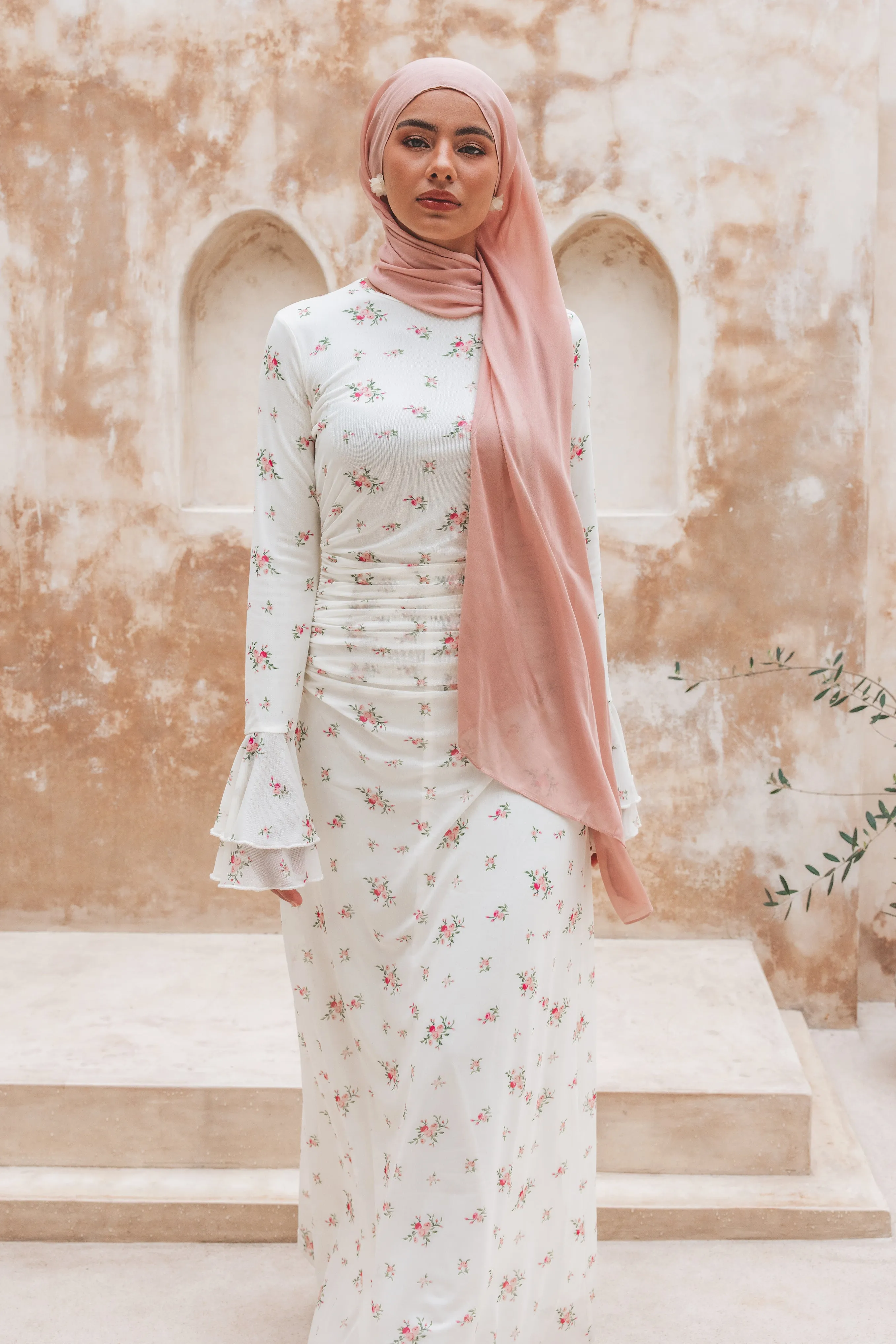 Leyla Maxi Dress -  Rose Floral