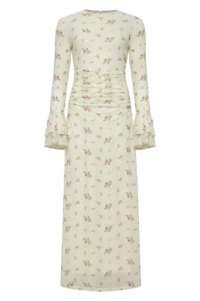 Leyla Maxi Dress -  Rose Floral