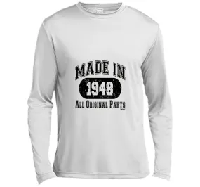 Made In 1948 All Original Parts Funny Birthday T-Shirt