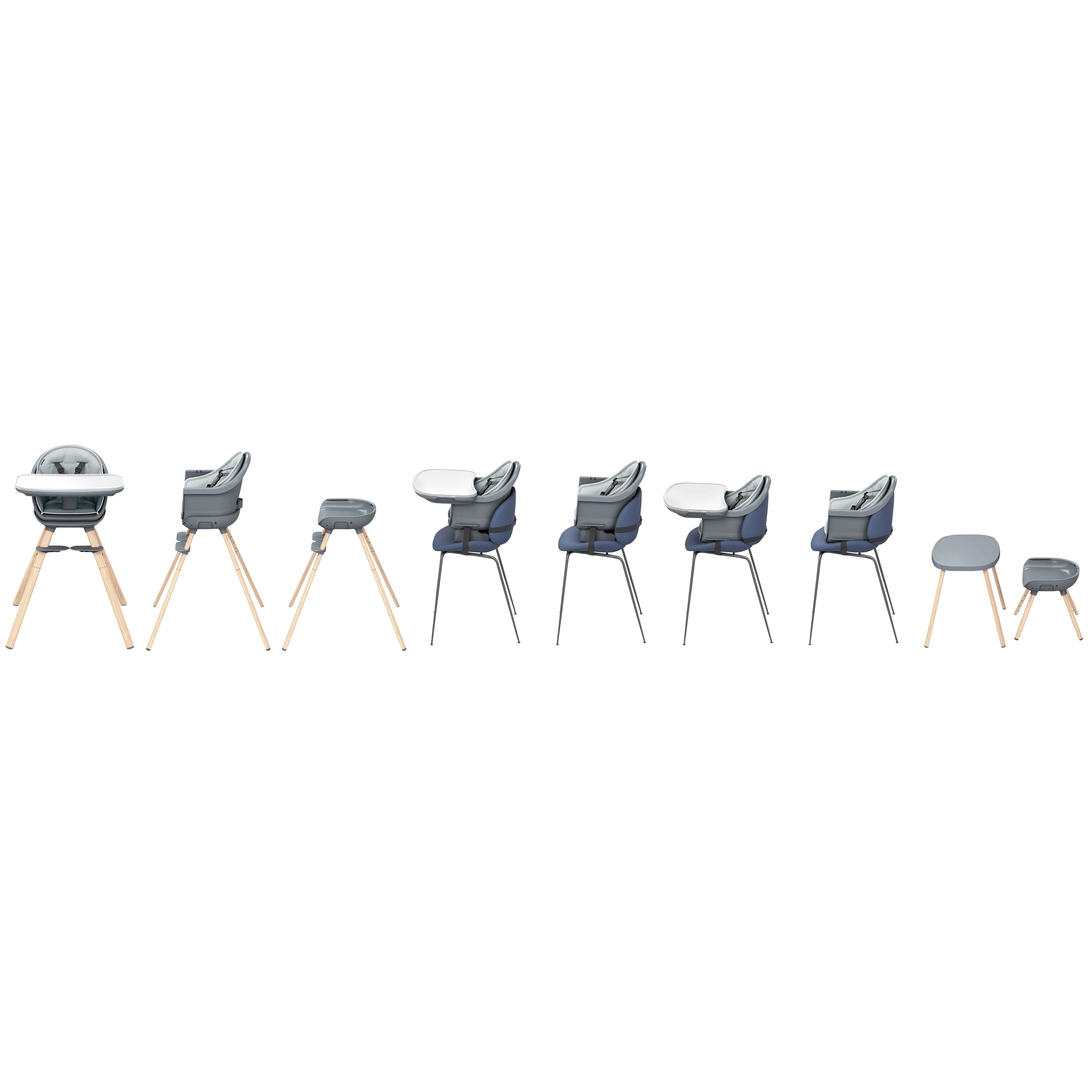 Maxi Cosi Moa High Chair || Fashion-Beyond Graphite || 6months to 36months