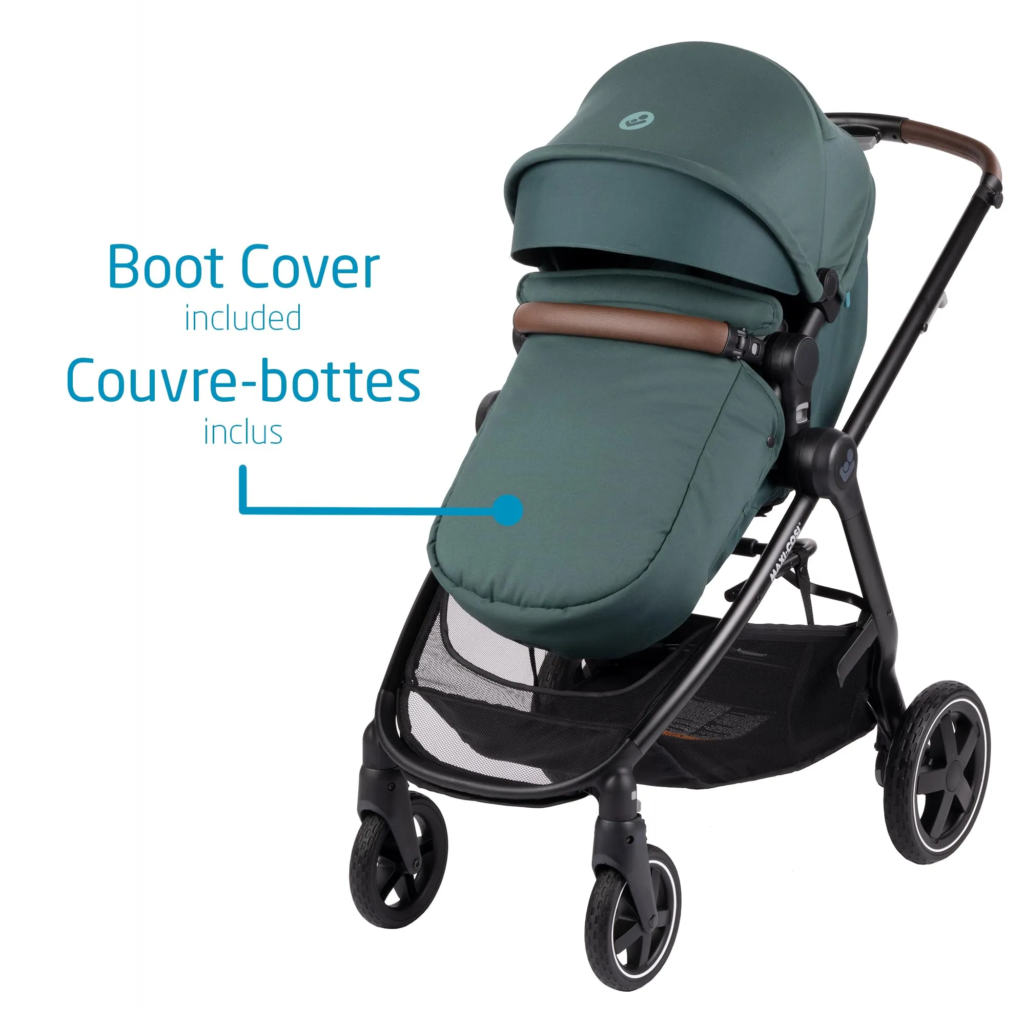 Maxi Cosi Zelia Max 5-in-1 Modular Travel System.
