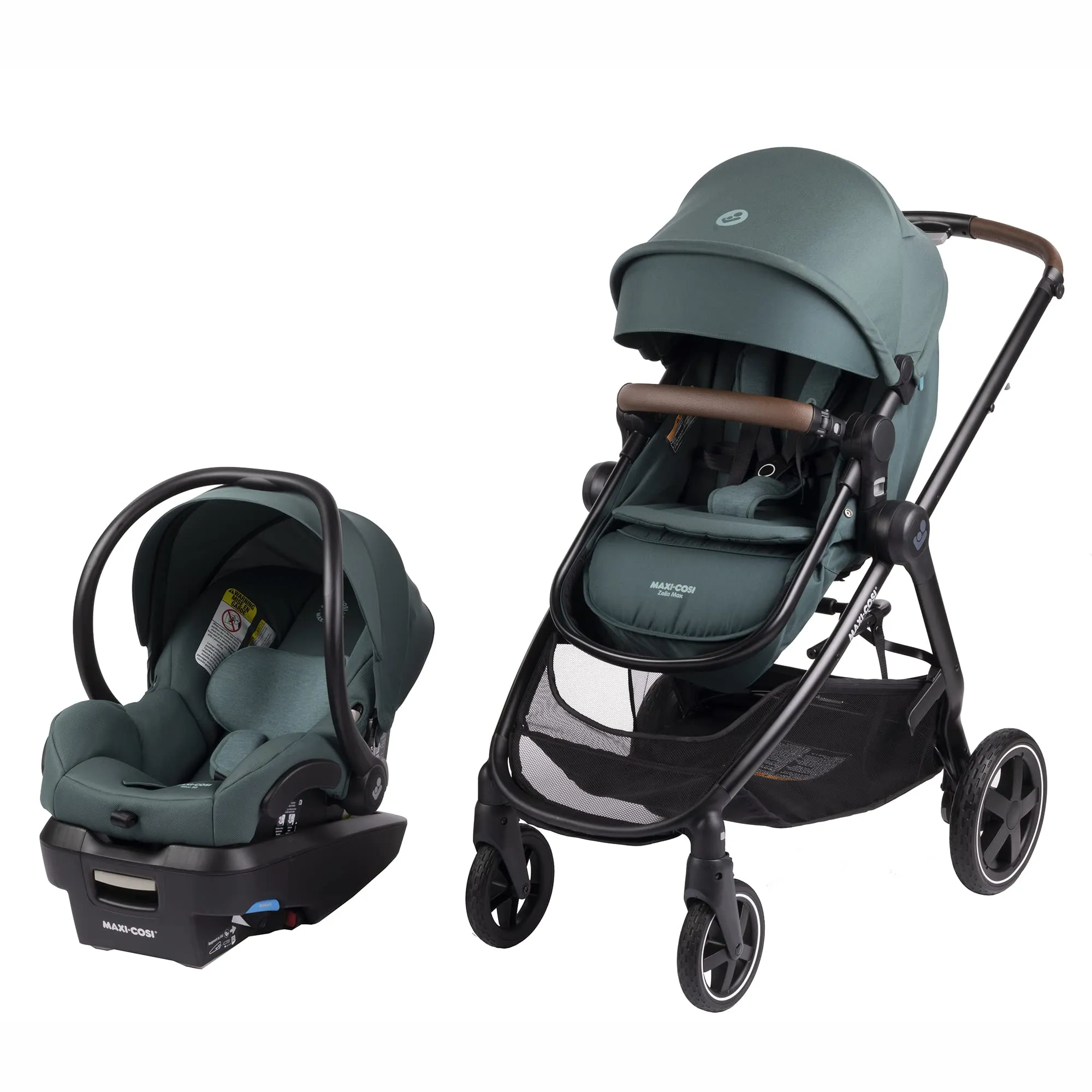 Maxi Cosi Zelia Max 5-in-1 Modular Travel System.