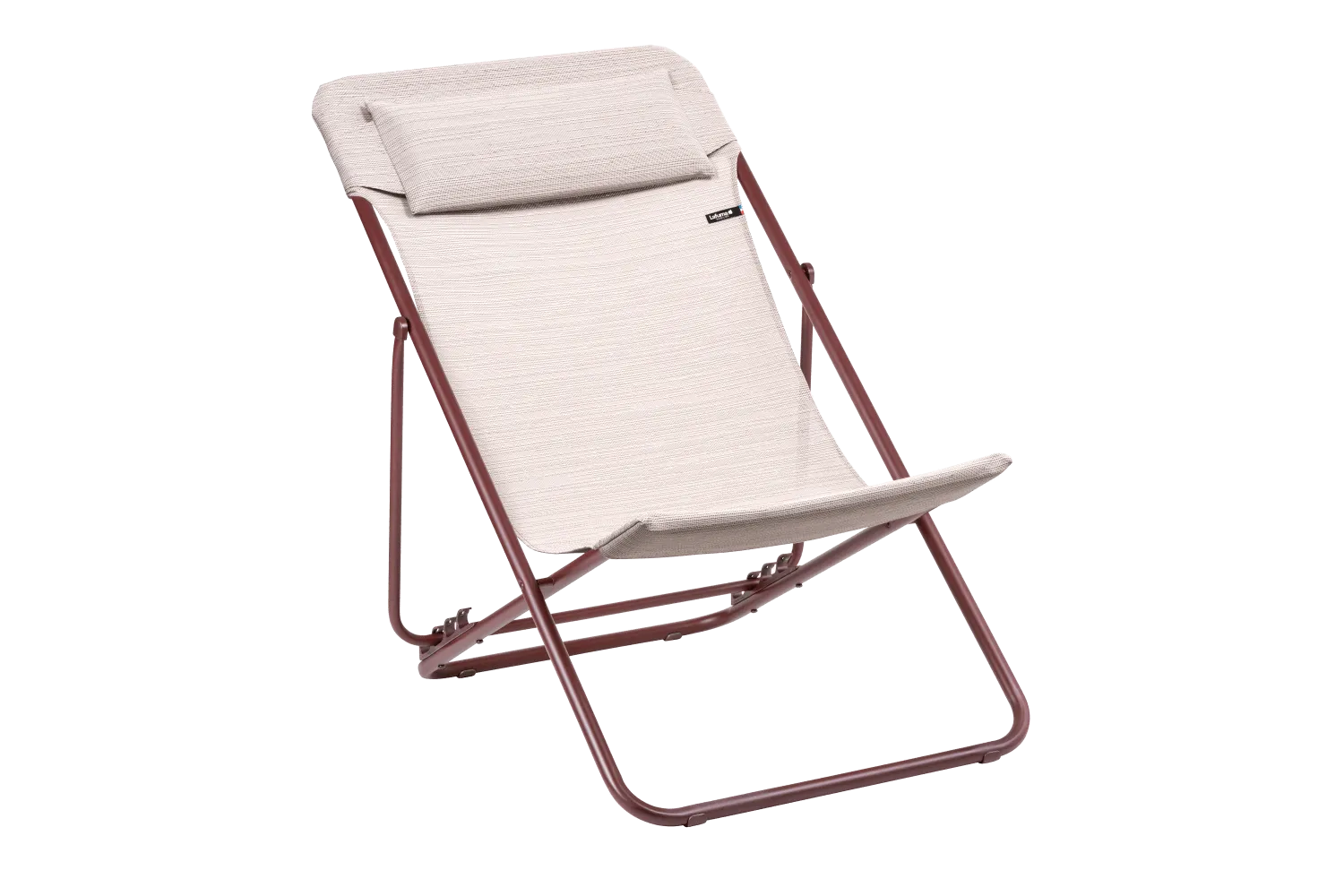Maxi Transat Plus deckchair with headrest