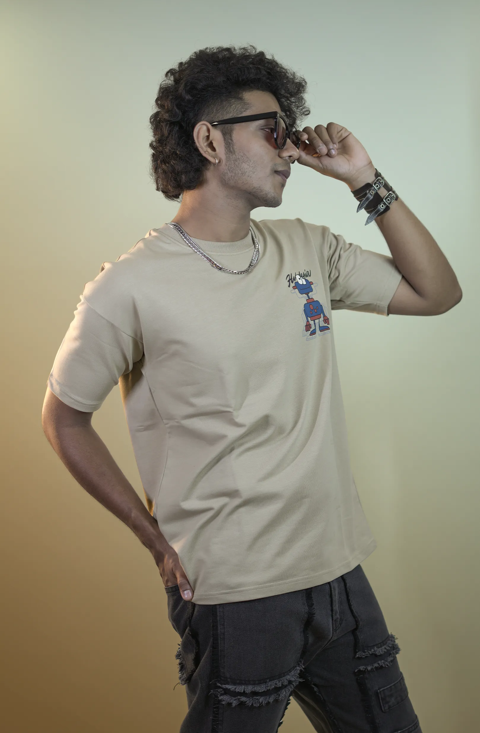 Mecha Drop Tee - Sandal
