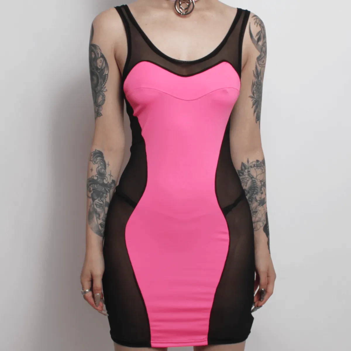 MELT DRESS PINK WOMENS
