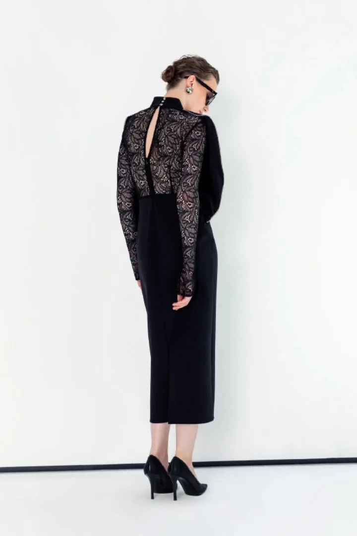 Mia Lace Back Long Sleeve