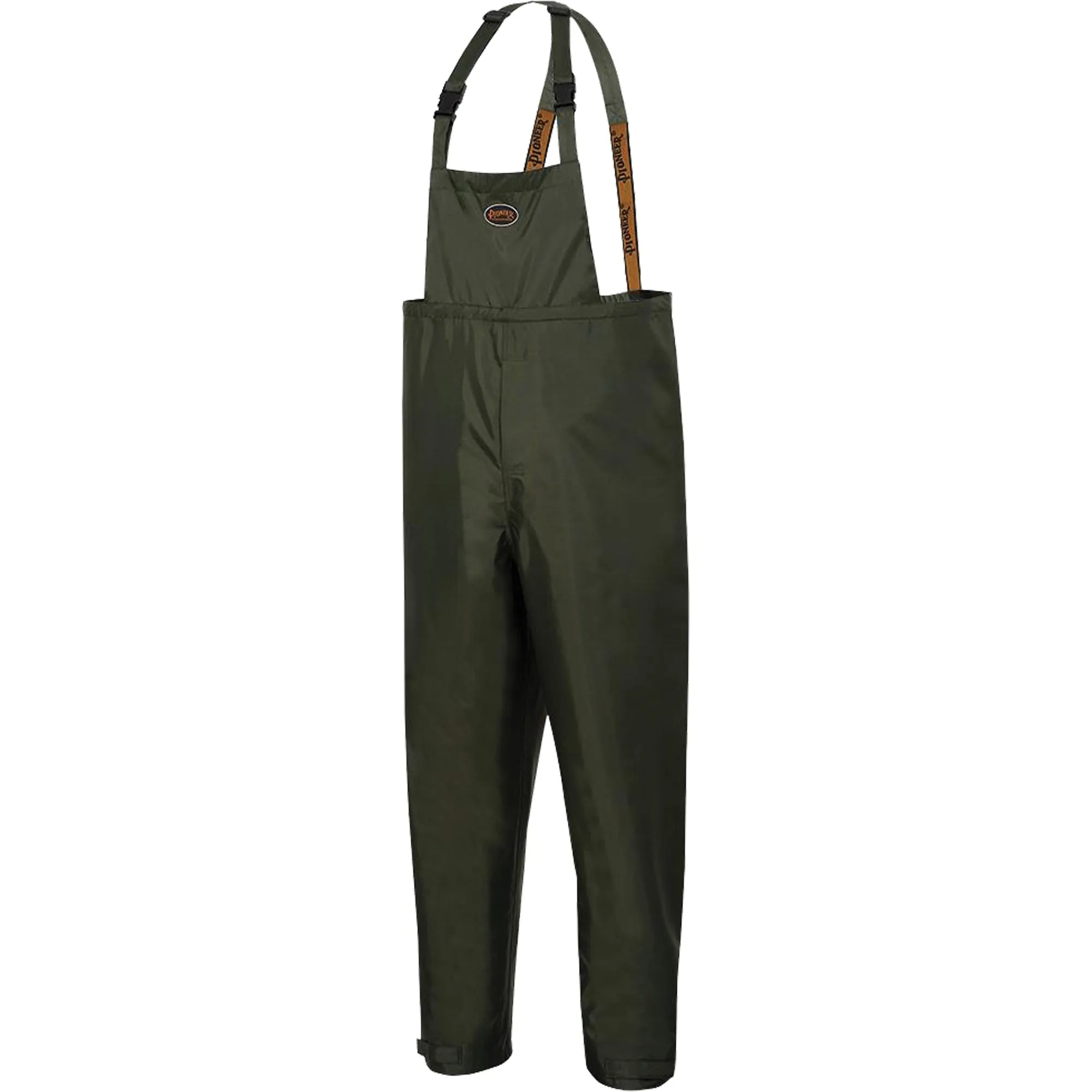 Nailhead Ripstop Tree Planter Bib Pants, X-Large, Polyester/PVC, Green