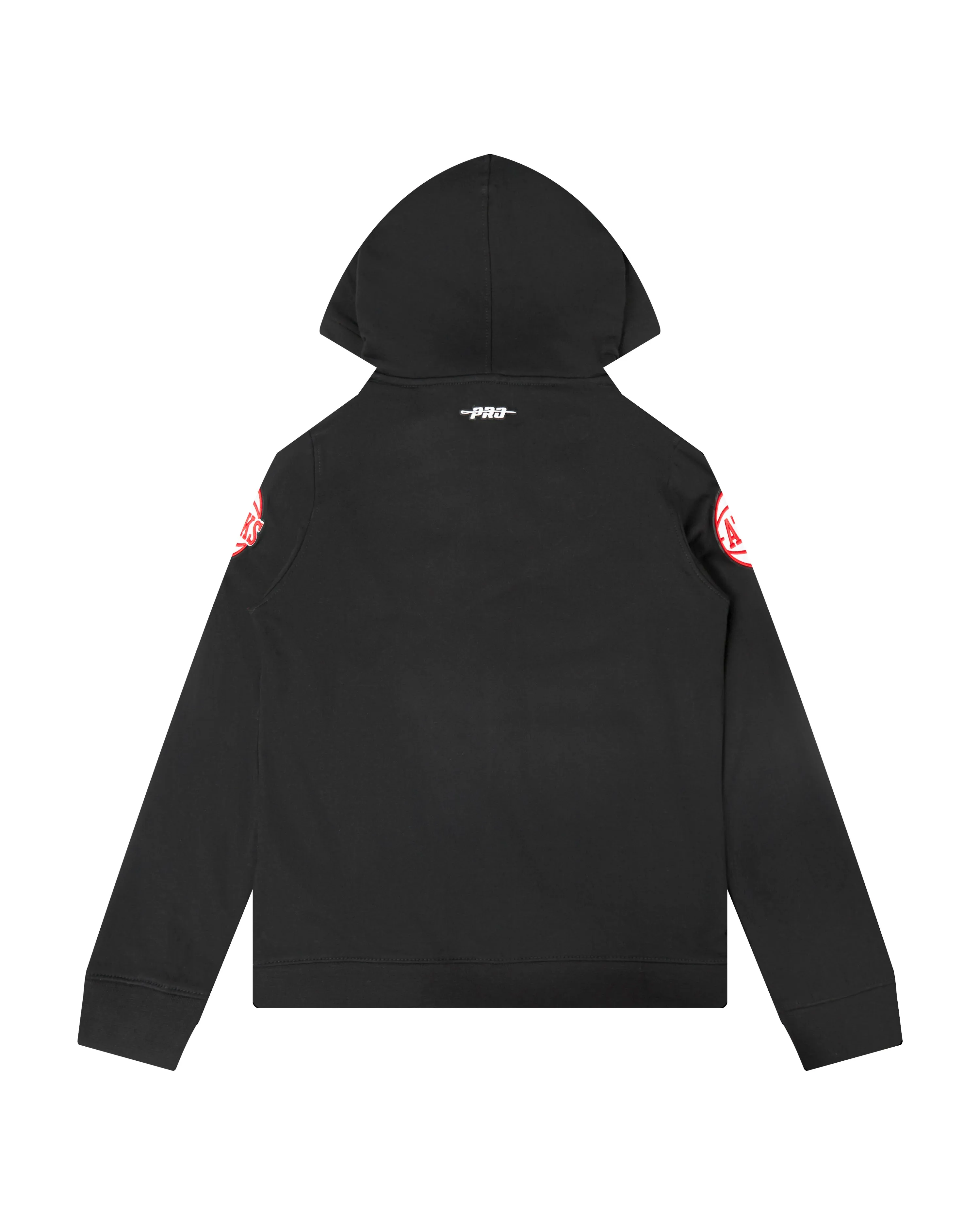 NBA ATLANTA HAWKS CLASSIC BIG BOYS FLC FZ PO HOODIE (BLACK)