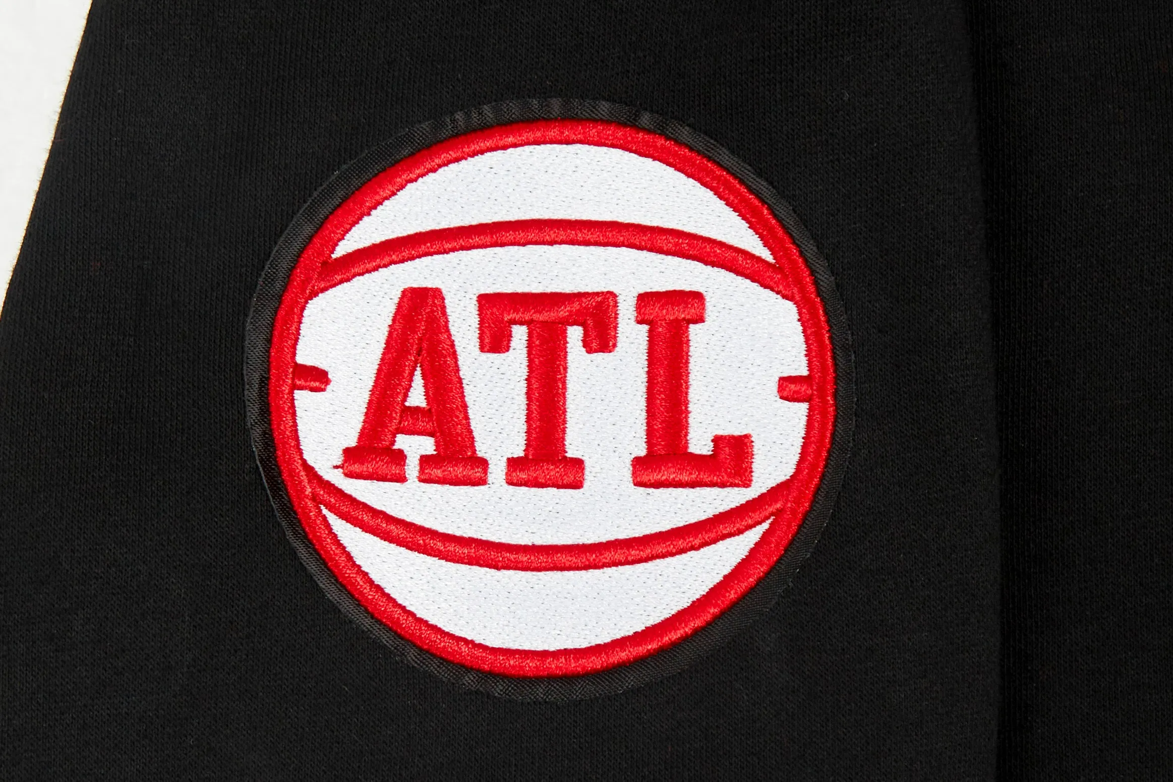 NBA ATLANTA HAWKS CLASSIC BIG BOYS FLC FZ PO HOODIE (BLACK)