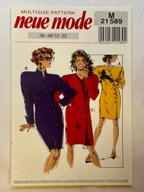 Neue Mode M21589 UNCUT Misses Dress Sizes 12-22