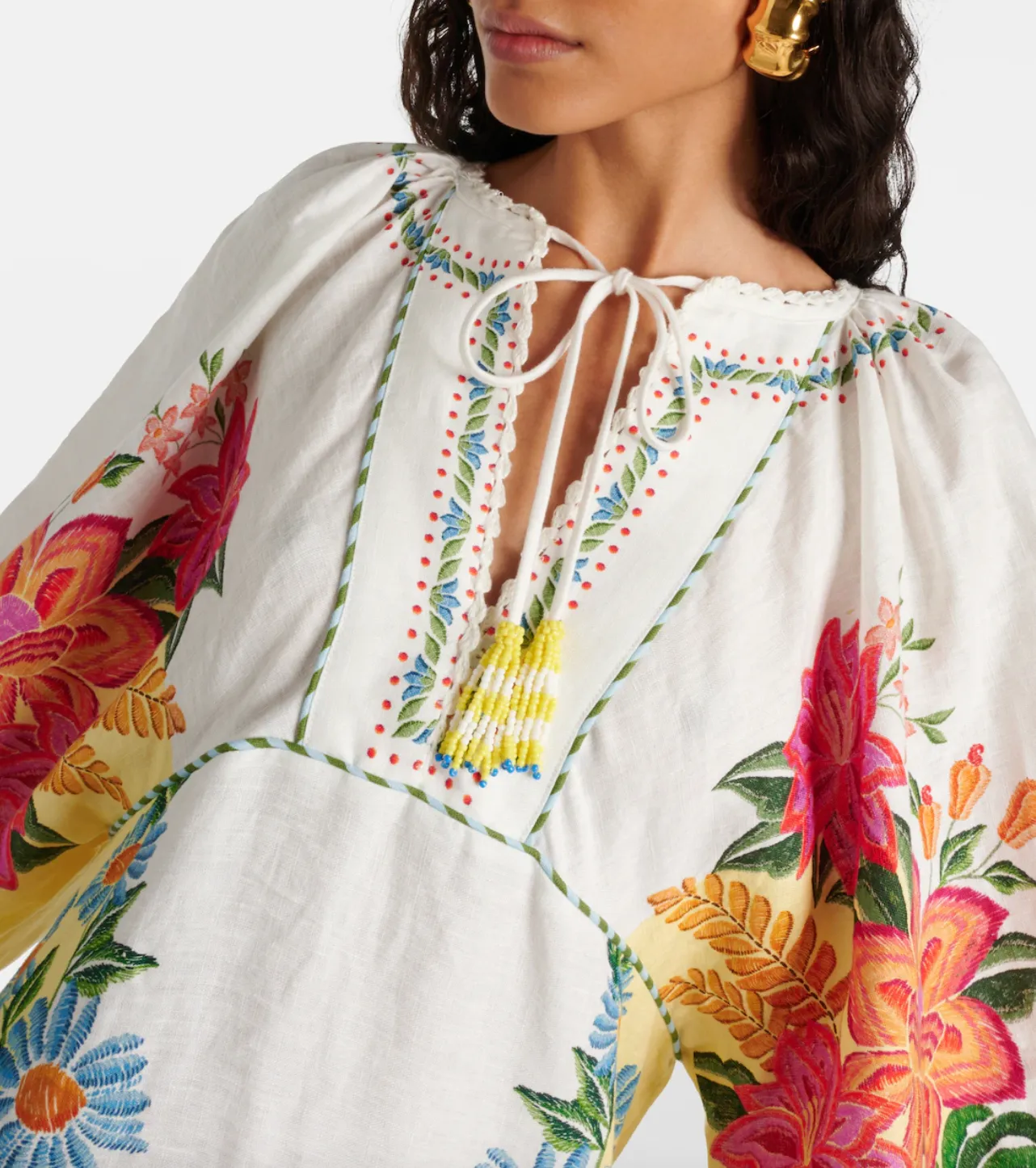 Off-White Bloom Maxi Dress