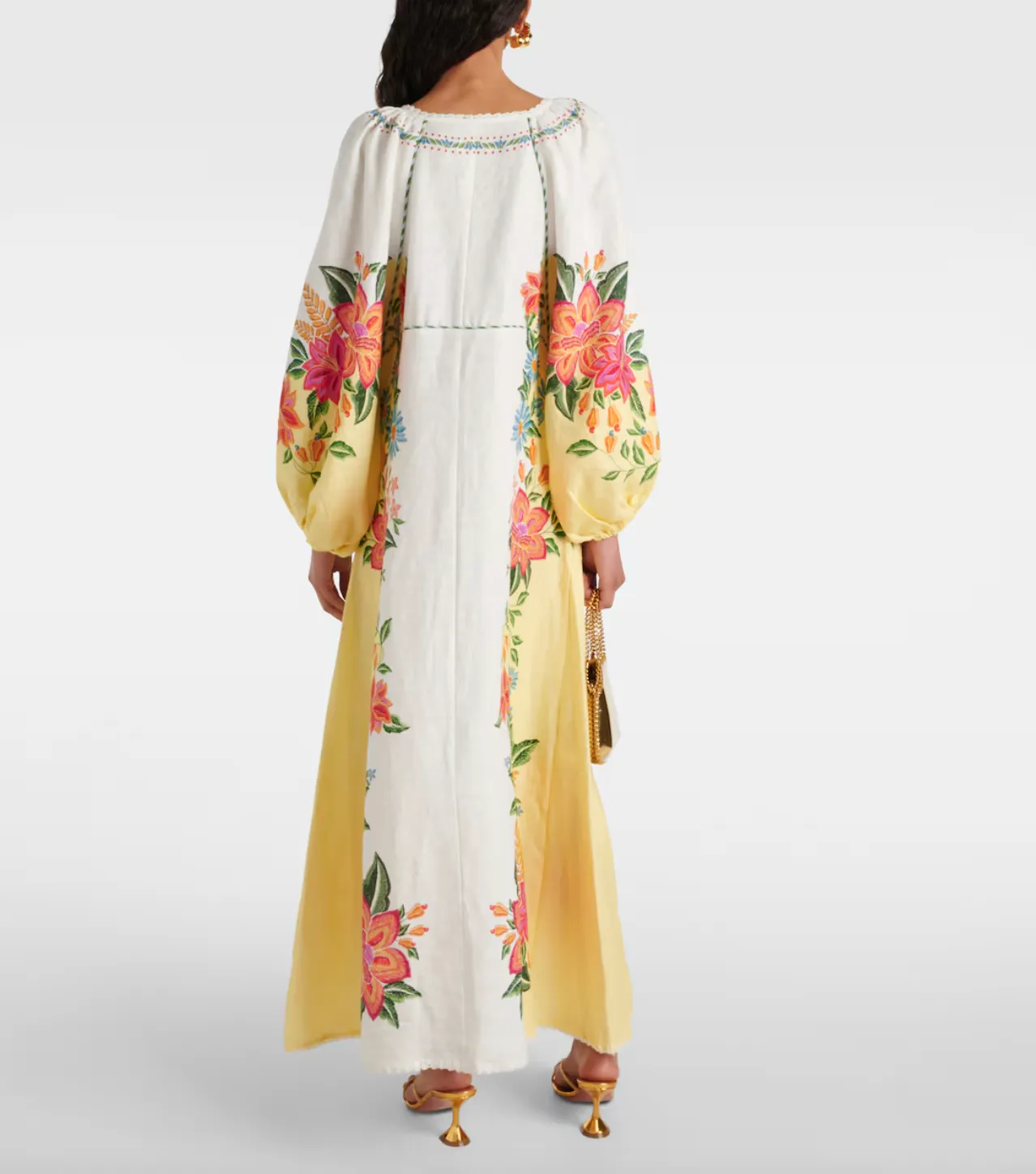 Off-White Bloom Maxi Dress