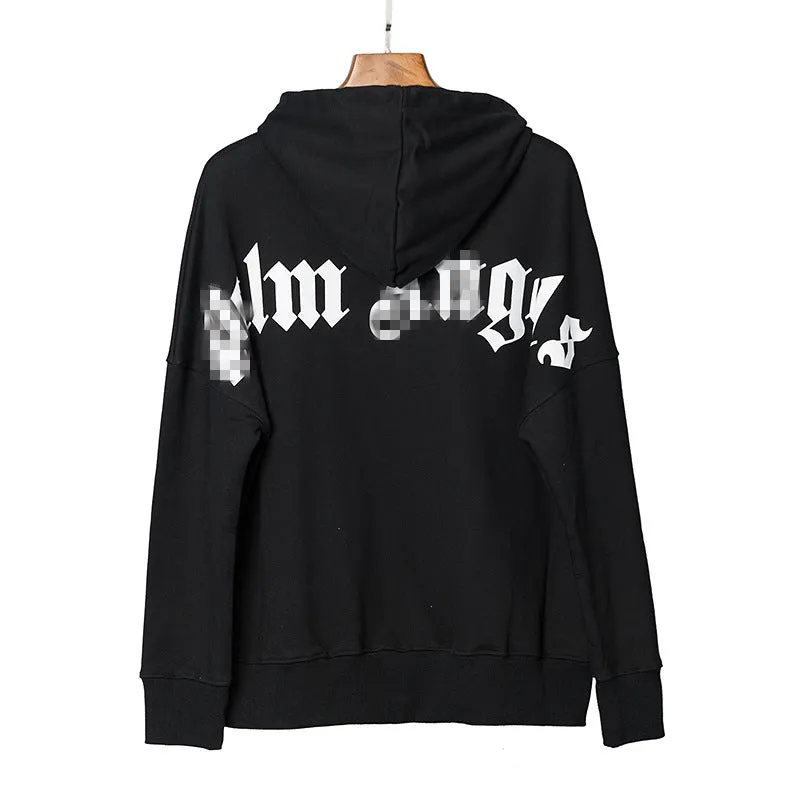 Palm Angels Hoodie Angel Loose Hooded Sweater Men's Jacket