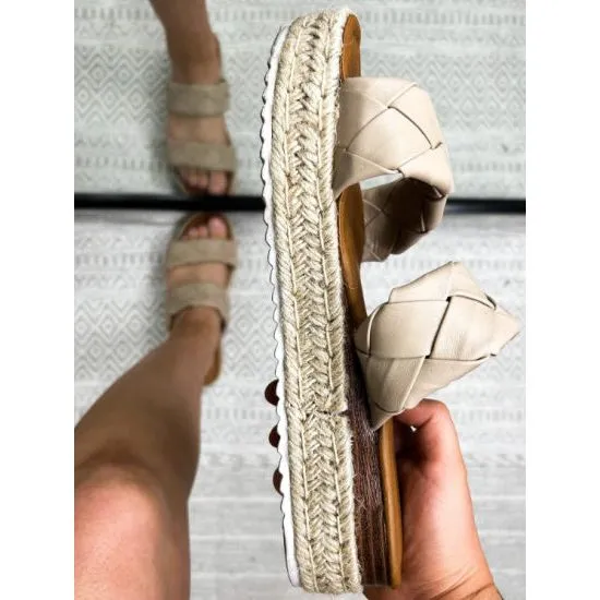 Pierre Dumas Espadrille Sandals