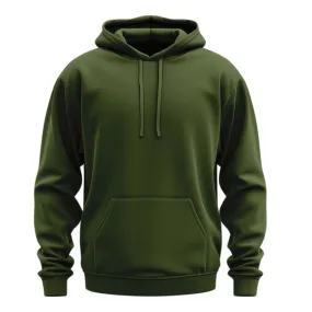 Plain Olive Green Hoodie
