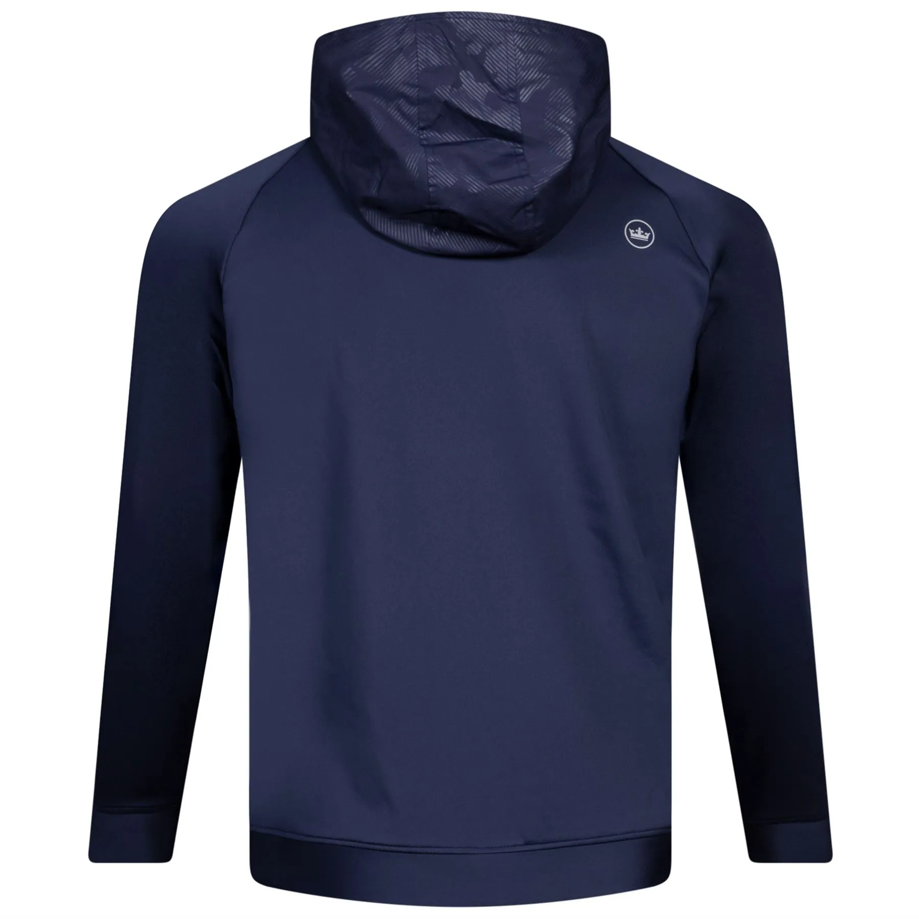 Pursuit Classic Fit Half Snap Hooded Jacket Camo Navy - AW24