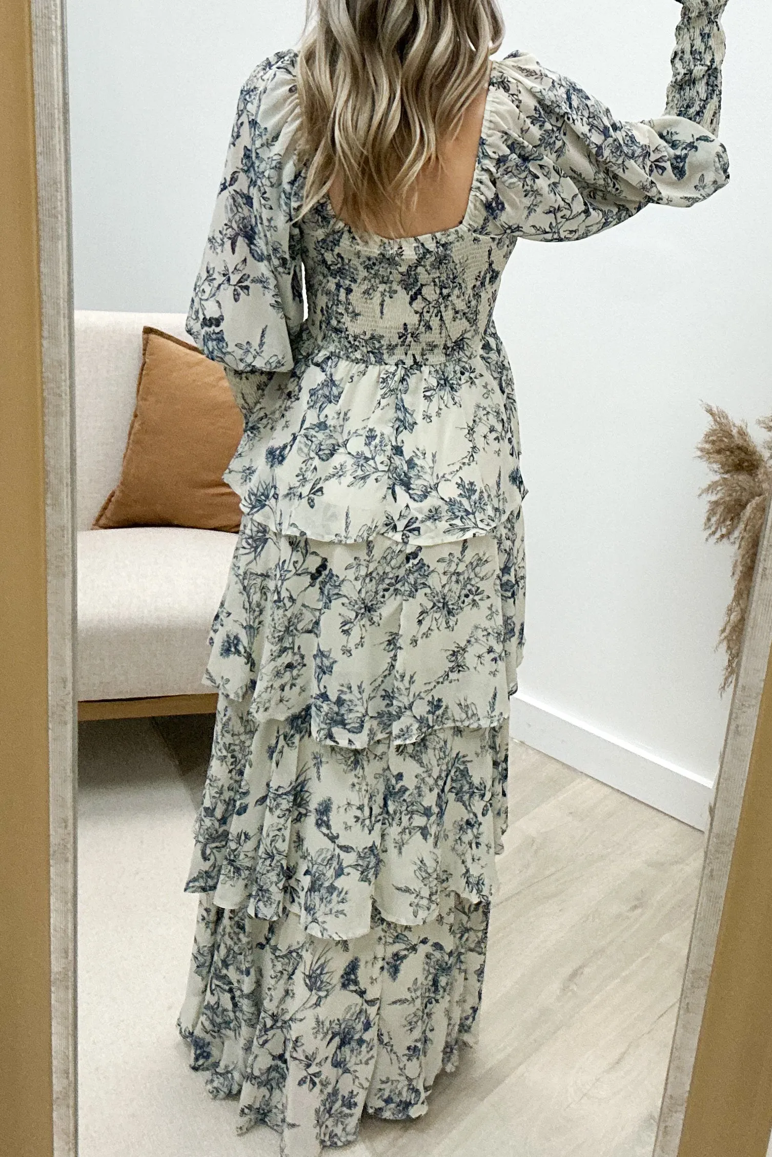 "Swept Away" Maxi Dress (Taupe)