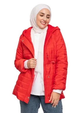 Racing Red Double Face Jacket