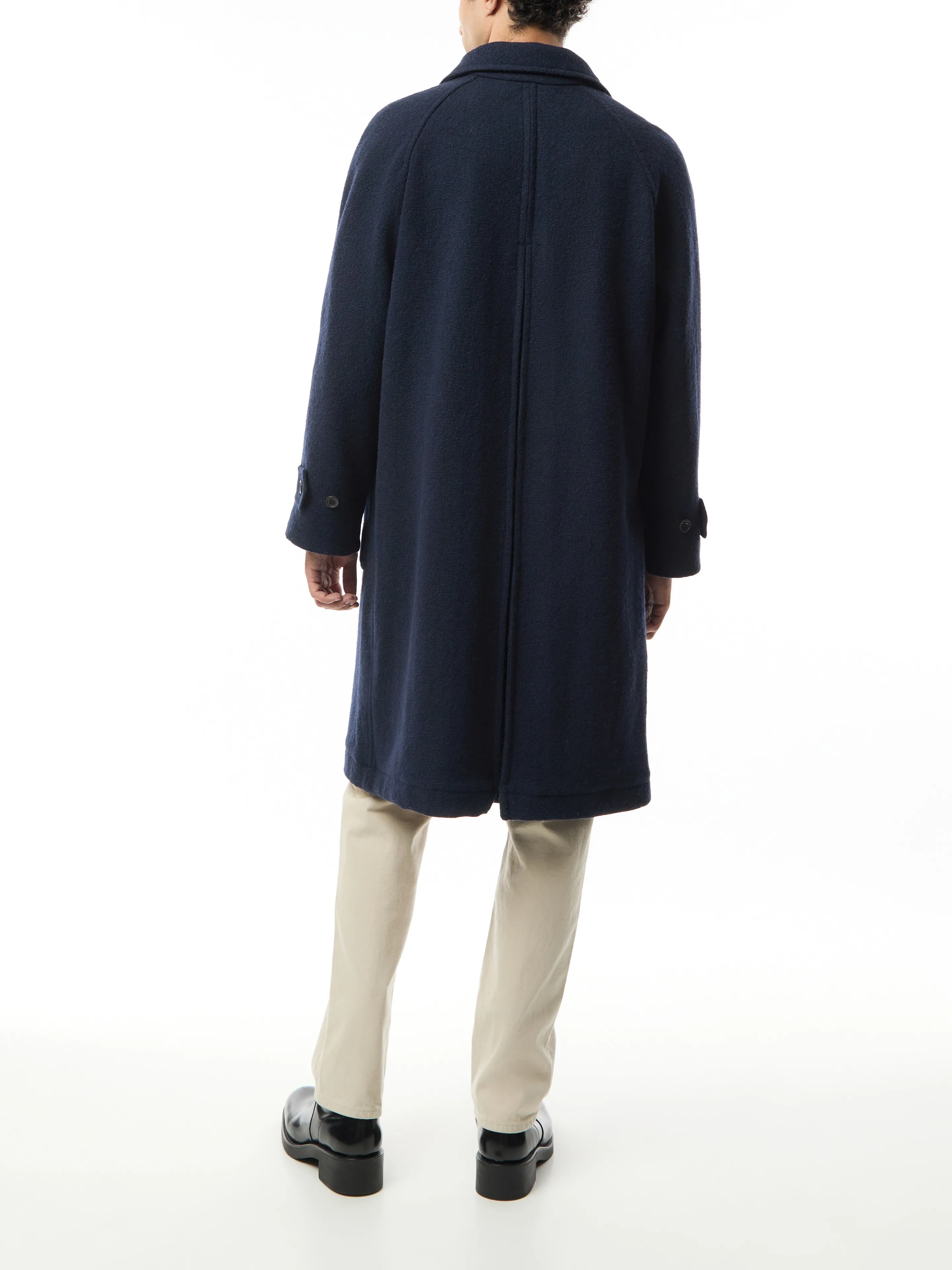 Raglan Wool Coat