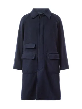 Raglan Wool Coat