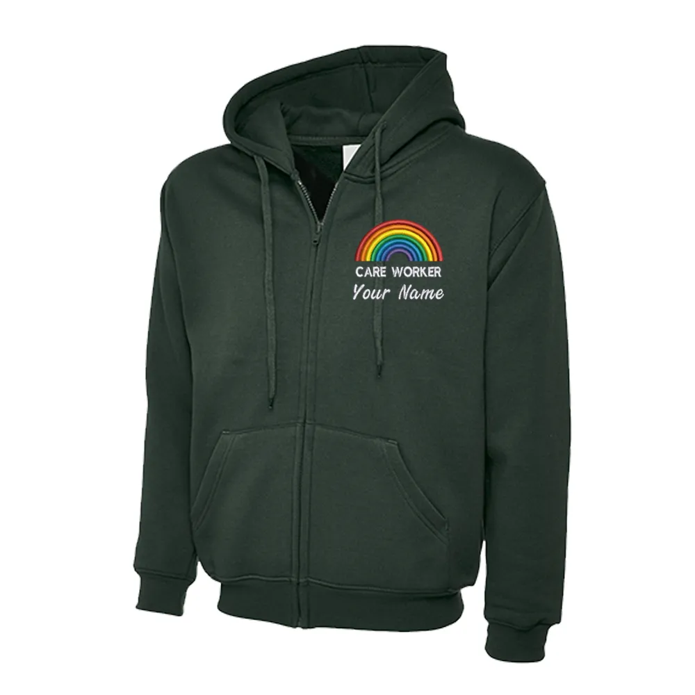 Rainbow Care Worker Hoodie