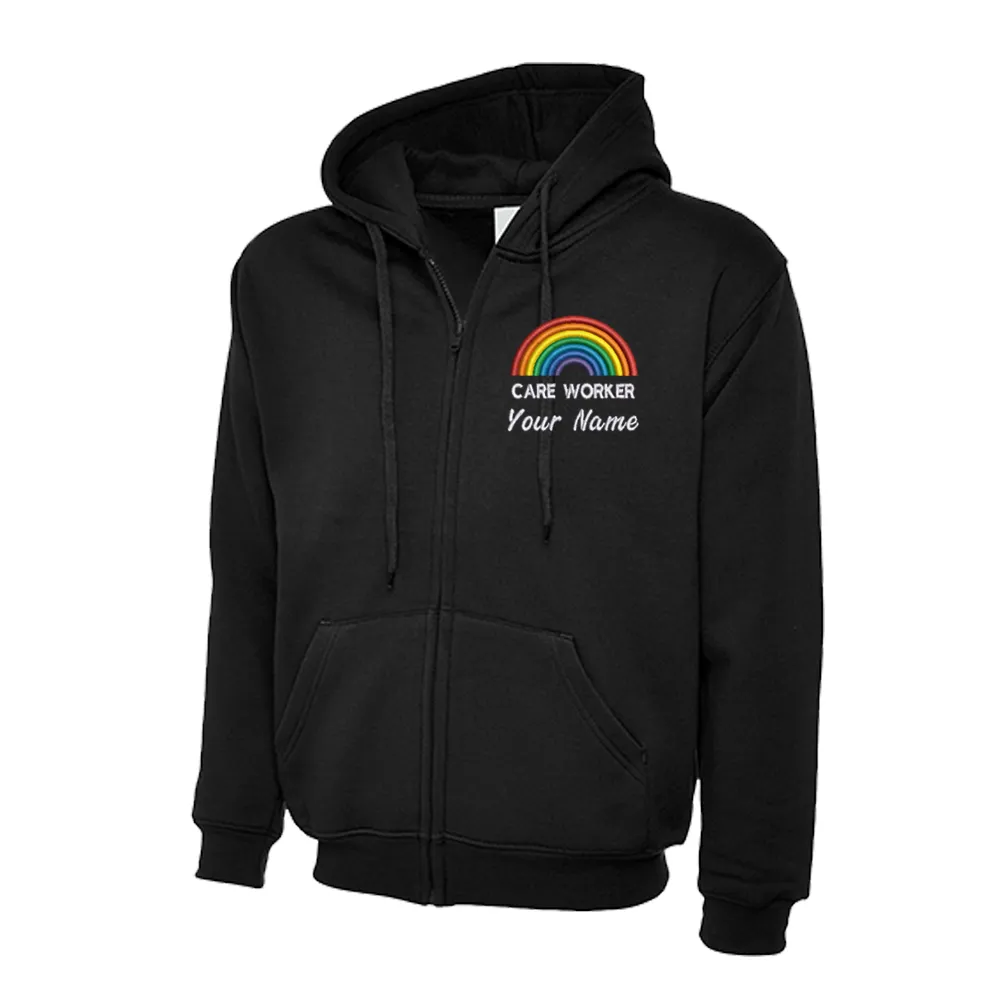 Rainbow Care Worker Hoodie