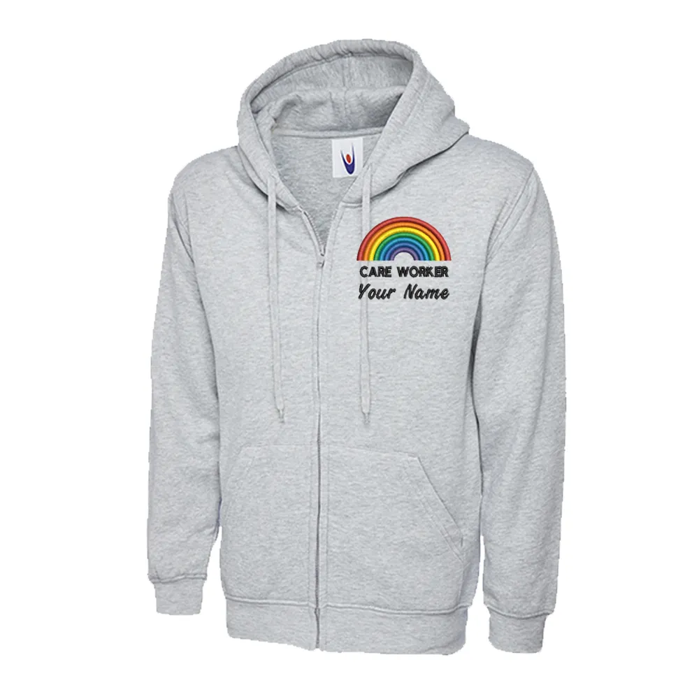 Rainbow Care Worker Hoodie