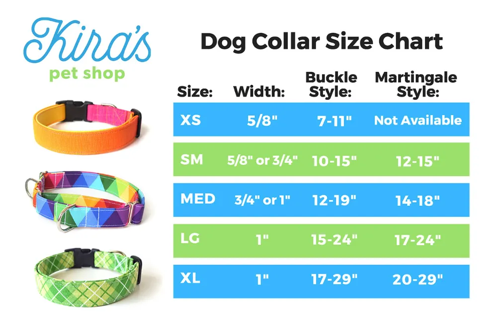 Red Sunflower Dog Collar