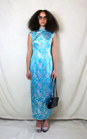RENT Turquoise Blue Maxi Dress