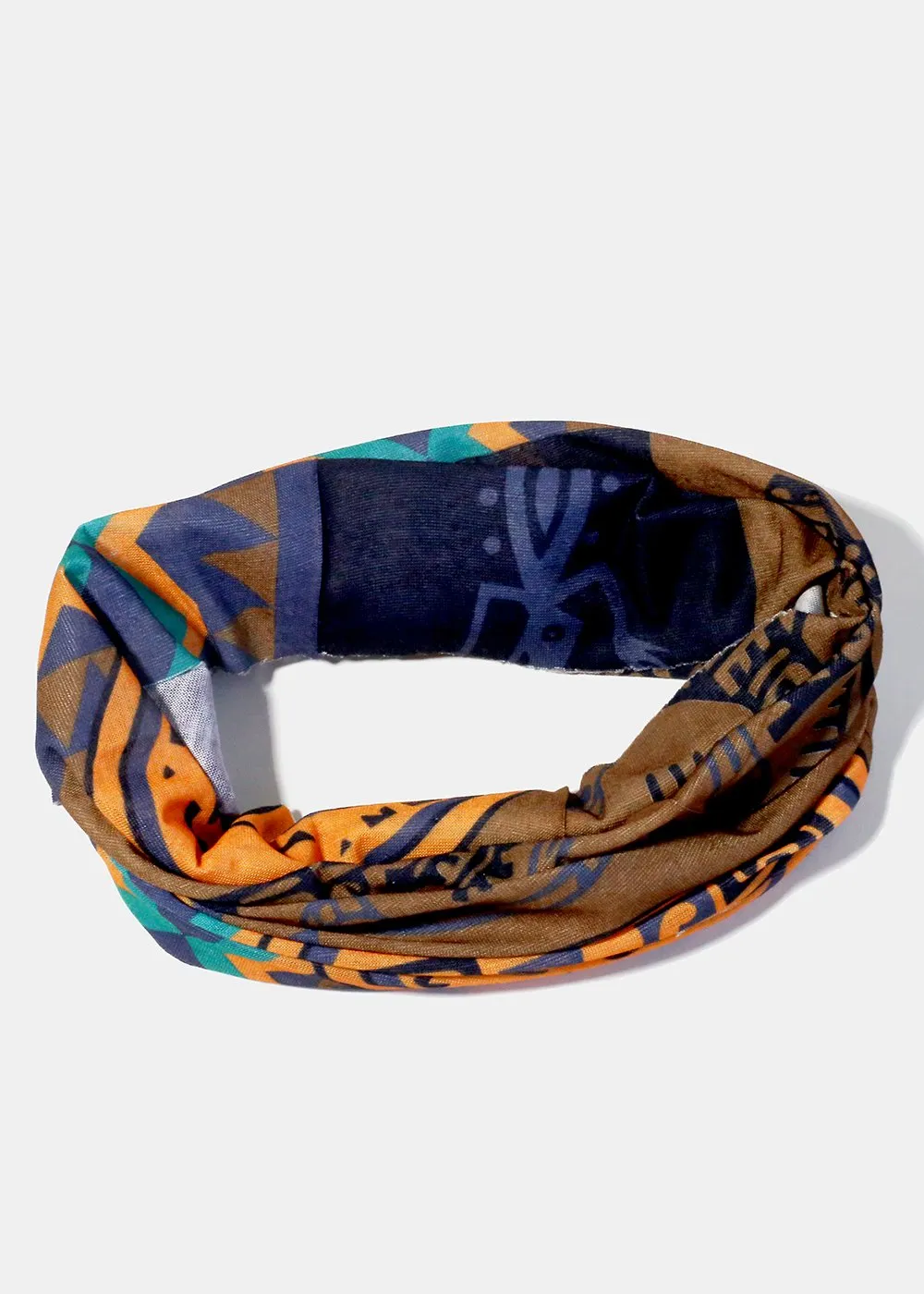 Retro Multi-Use Face Covering Scarf